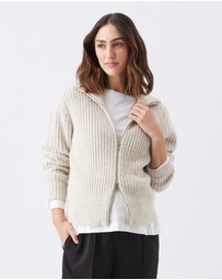 Ripe Maternity - Layla Zip Through Knit