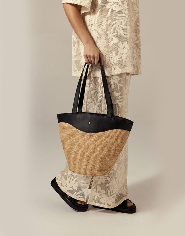 Helen Kaminski - Nadee Raffia Braid Tote