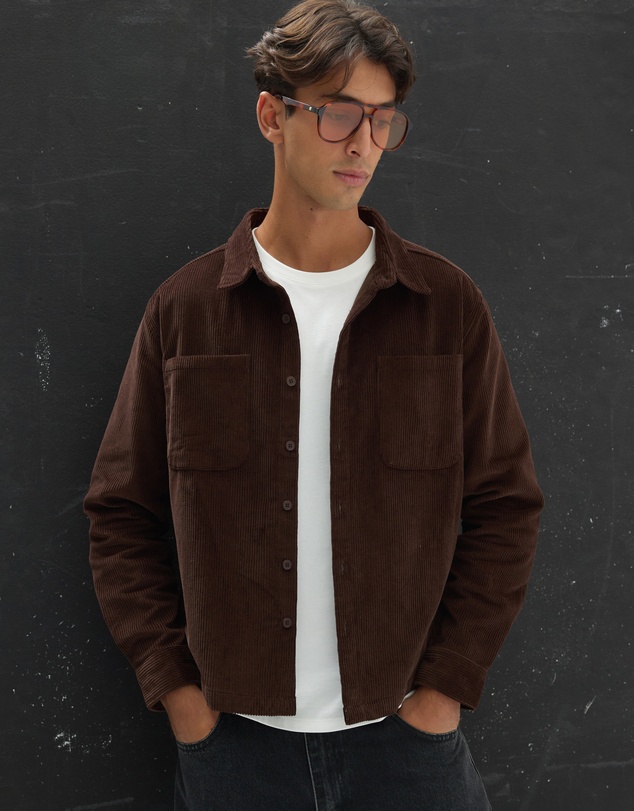 AERE - Cord Relaxed Fit Overshirt