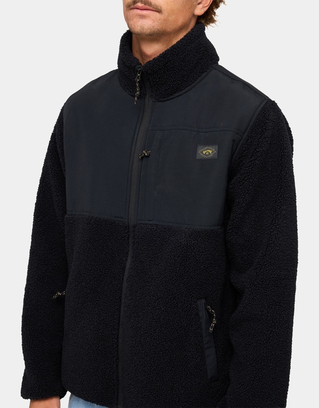 Billabong - Mens Boundary Summit Mock Neck Fleece Top