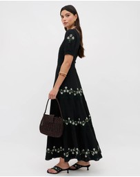 Rixo - Philippa Dress Lilia Embroidery