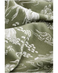 NEXT - Western Style Printed Short Sleeve Shirt With Cuban Collar