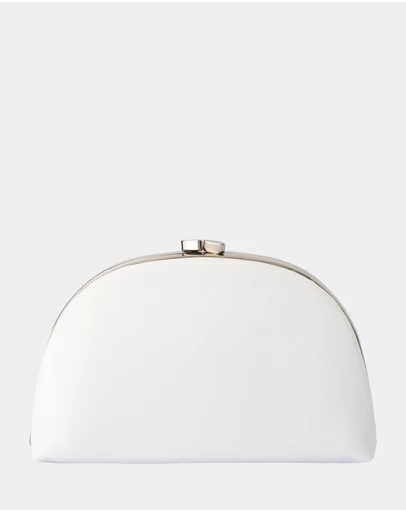 Olga Berg - Celeste Curved Clutch