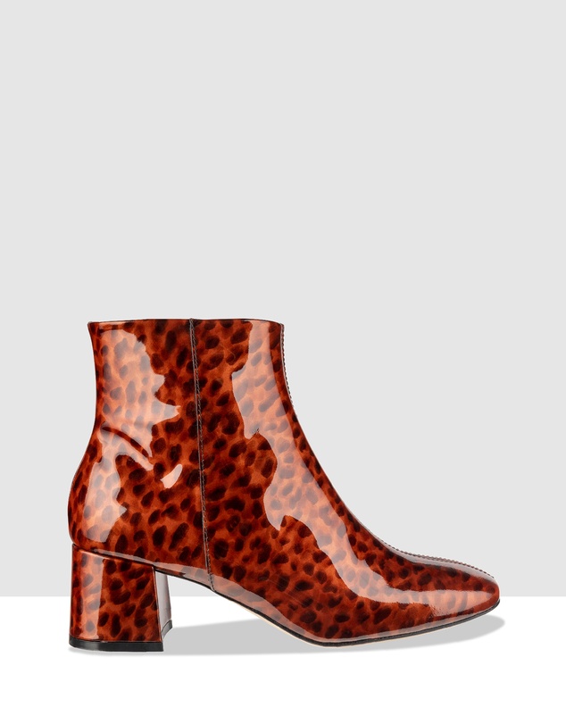 Habbot - Moor Heeled Ankle Boots