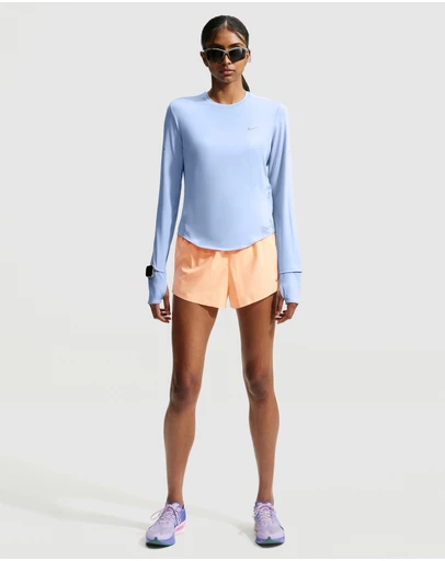 Nike - Swift Dri-FIT UV LS Crew-Neck Running Top