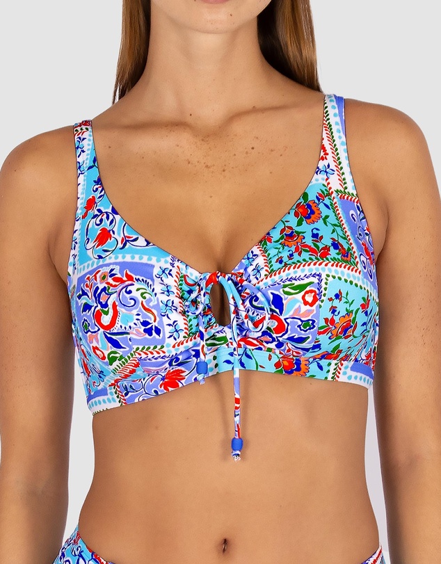Baku Swimwear - La Condesa D/E Cup Keyhole Bikini Bra Top
