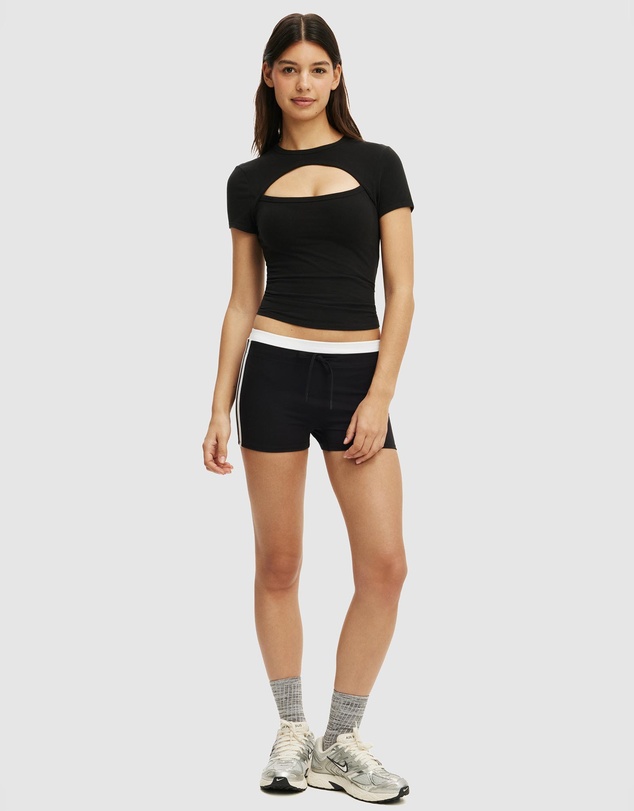 Cotton On Body Active - Active Keyhole Fitted T-Shirt