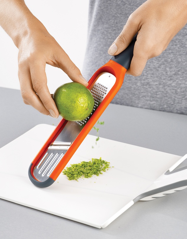 Joseph Joseph - Handi-Grate™ 2-in-1 Mini Grater & Slicer (Orange)