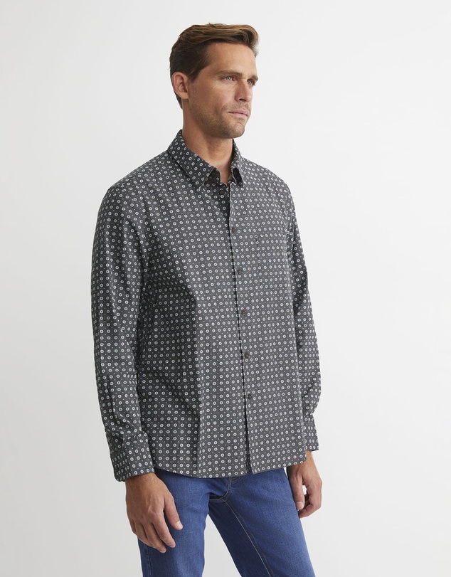 Sportscraft - William Long Sleeve Print Shirt