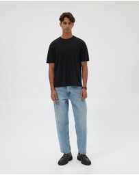 AERE - Linen Blend Knit T-shirt