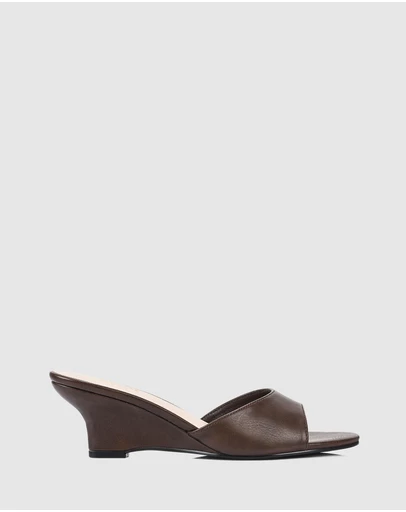 Verali - Garnet Mule Wedges