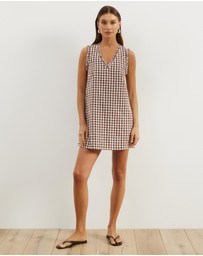 Atmos&Here - Lydia Gingham Mini Dress