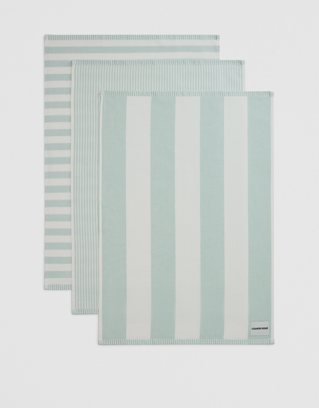 Country Road - Isa Australian Cotton Tea Towel Pack Of 3