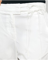 AERE - Olyssa Tie Waist Cotton Pants