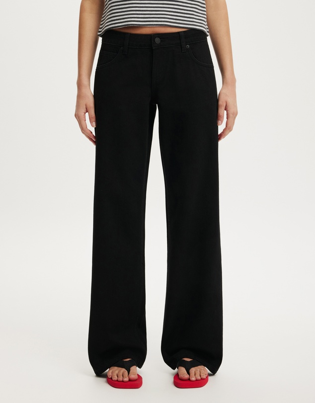 Cotton On - Low Rise Straight Jeans