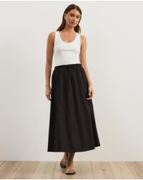 Atmos&Here - Caitlin Cotton Midi Skirt