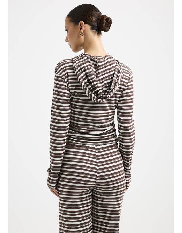 Insight - Axelle Stripe Hooded Top