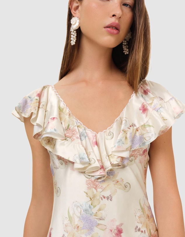 For Love & Lemons - Lulu Shell Mini Dress