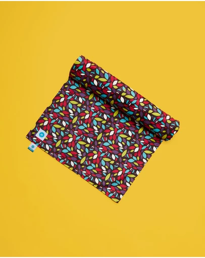 itti bitti - Cot Blanket - Ayako with Wasabi
