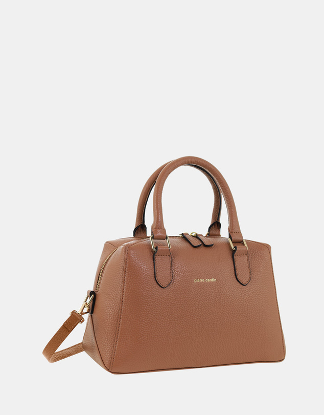 Pierre Cardin - Pierre Cardin Genuine Leather Tote Crossbody Bag