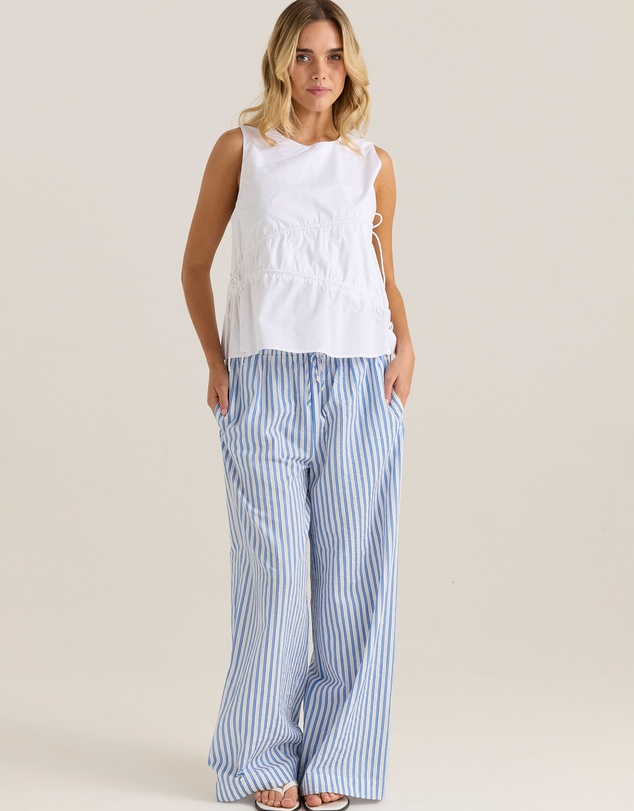 Sass - Elin Gathered Tie Top