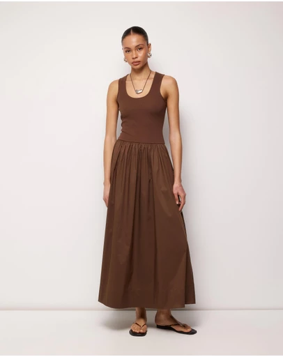 AERE - Bronte Midi Dress