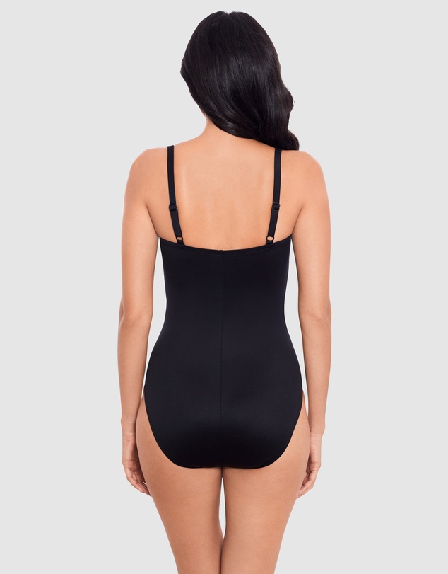 Miraclesuit Swimwear  - Spectra Lyra Underwired One-Piece Shaping Swimsuit with Mesh