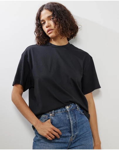 Atmos&Here - Organic Cotton Boyfriend Tee