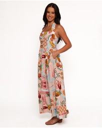 Petal & Pup - Kiera Midi Dress - Summer Haze