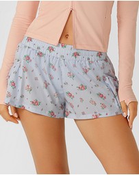 Lorna Jane - Blueberry Rose Run Shorts