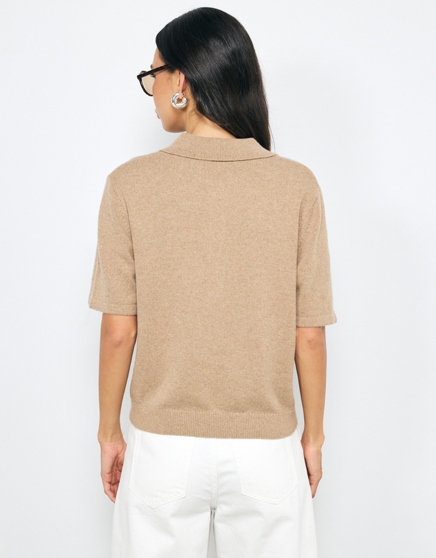 AERE - Aimee Relaxed Fit Knit Polo