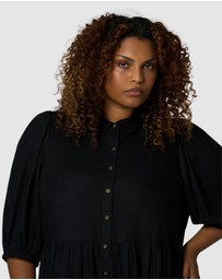 Sunday In The City - Wild Halo Midi Shirt Dress