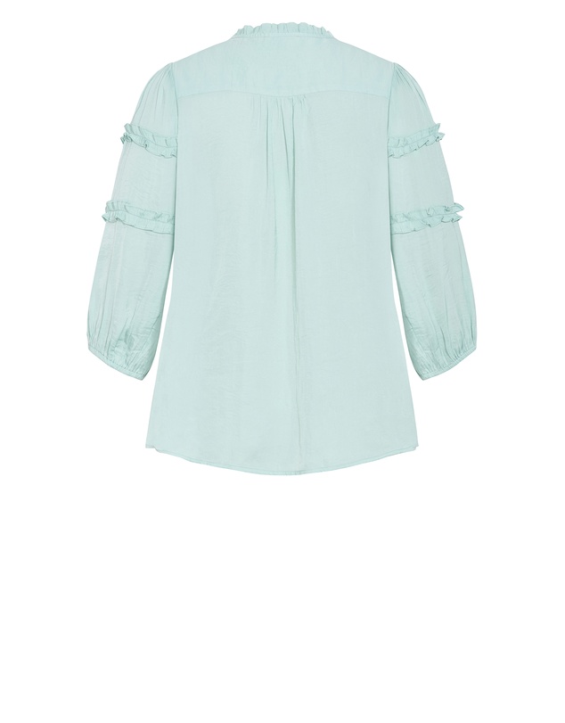 City Chic - Drama Queen Elbow Sleeve Shirt