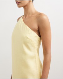 Revibe - Repaired Lover Alora One Shoulder Mini Dress - AU 12