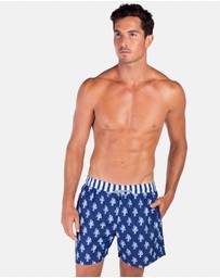 Tolu Australia - Blue Lobsters Swim Shorts