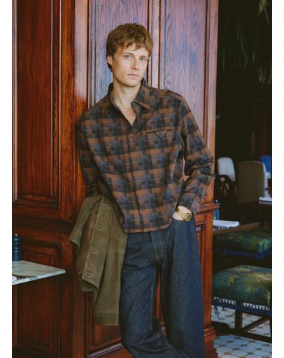 Brown Check