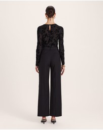 SABA - Celeste Wool Straight Leg Pant