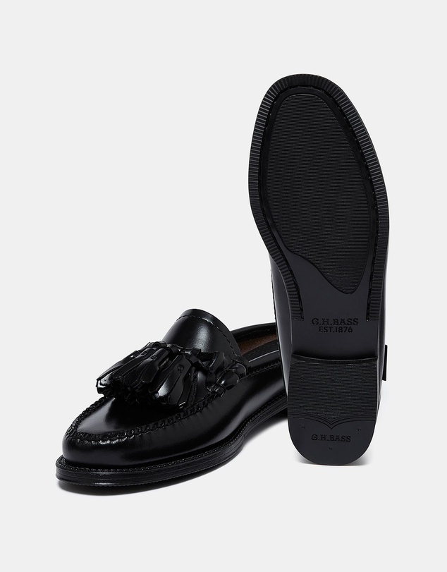 G. H. BASS - Asy Weejun Tetra Tassel Slides - Women's