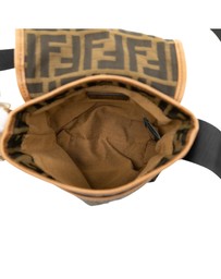 Pre-Loved by Azura Reborn - Pre-Loved Mini FF Zucca Canvas Crossbody