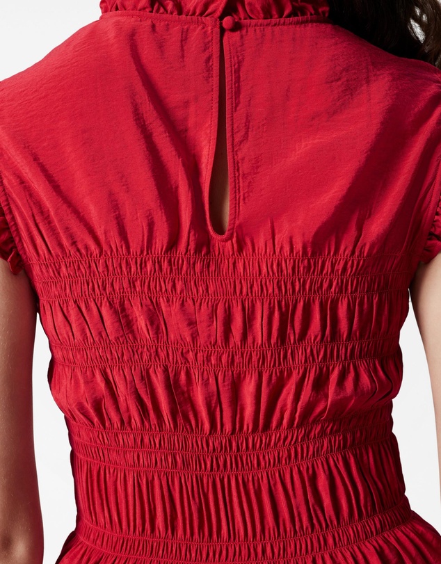 & Other Stories - Smocked Frill Top
