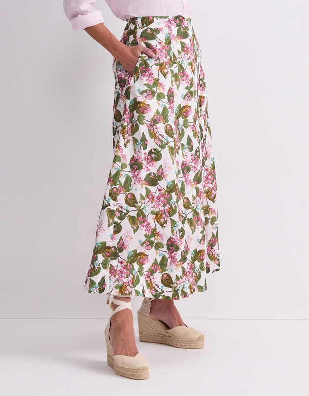 Sportscraft - Osterley Linen Liberty Skirt