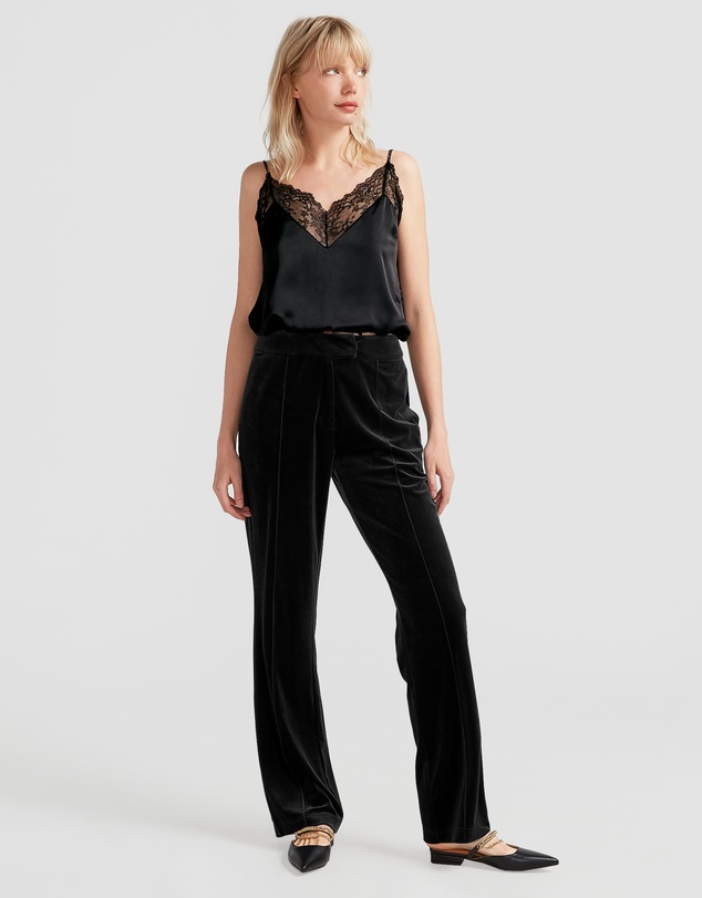 Belle & Bloom - Reverie Velvet Pant