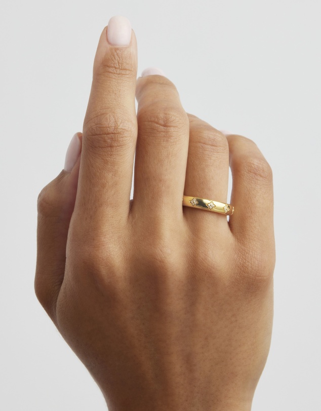 By Charlotte - Bloom With You Lotus Ring