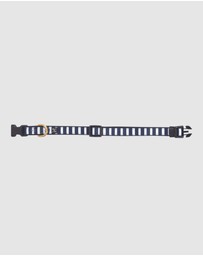 Mog & Bone - Neoprene Collar - Navy Hamptons Stripe Print