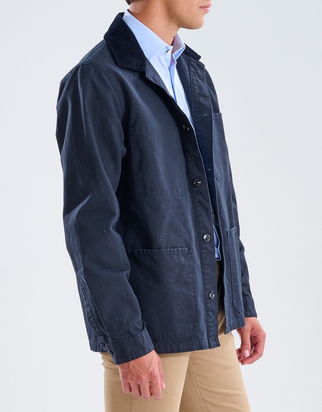 3 Wise Men - 3 Wise Men Chore Jacket - Navy