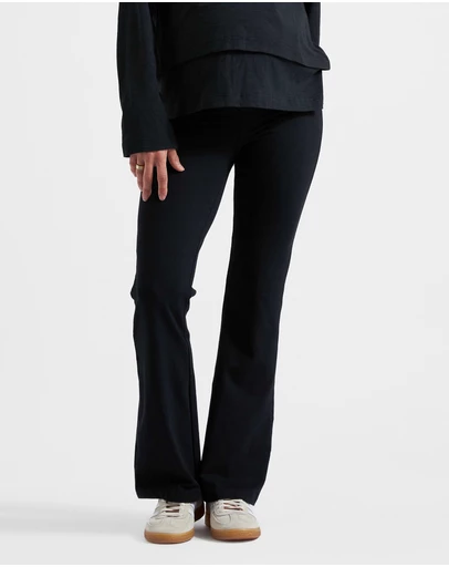 Ripe Maternity - Organic Jersey Flare Pant