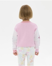Rock Your Kid - Metallic Stars Lacey Jumper