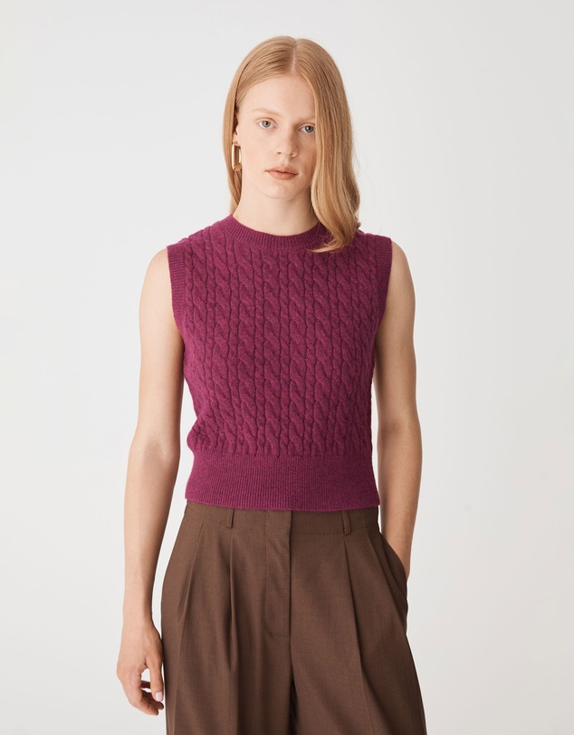 Forcast - Frankie Sleeveless Cable Knit