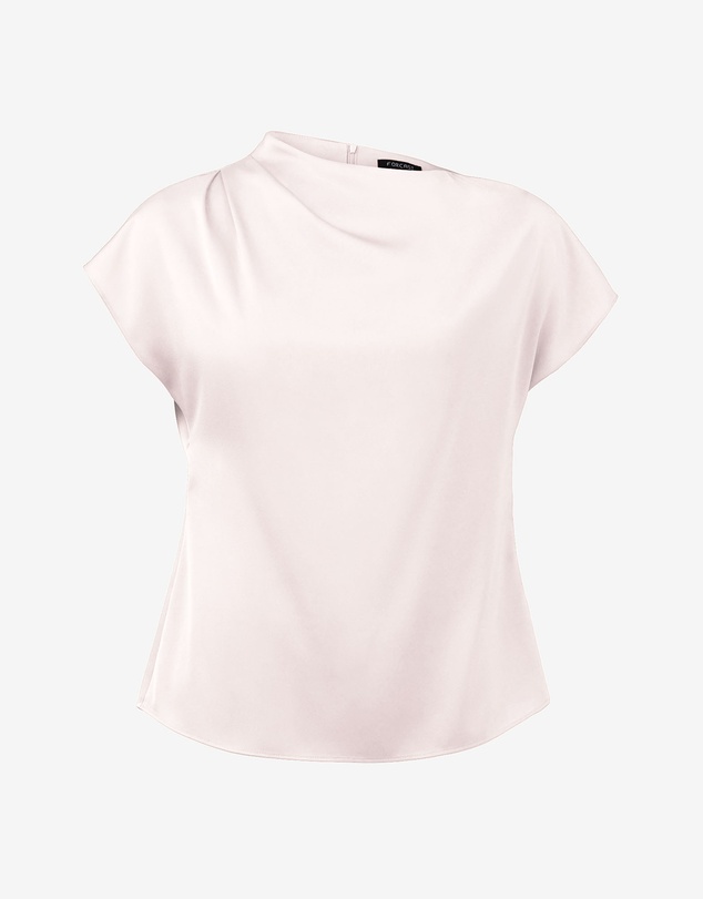 Forcast - Zafina Pleated Draped Top