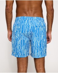 Scotch & Soda - Printed Swim Shorts
